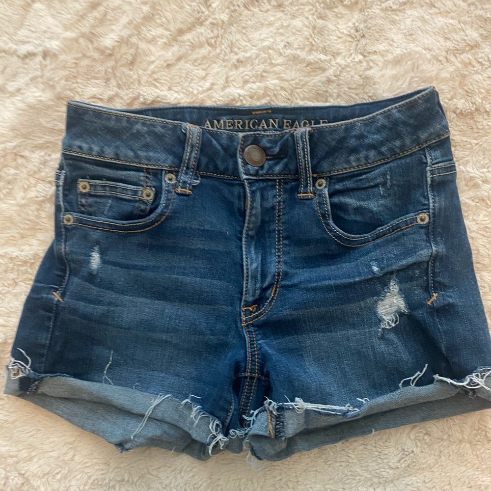 American Eagle Super Stretch Denim Jean Shorts